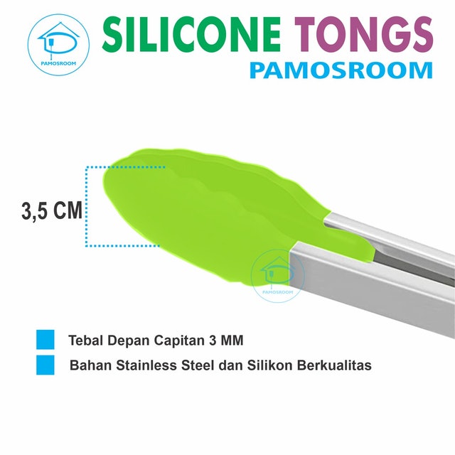 Pamosroom Silicone Tongs