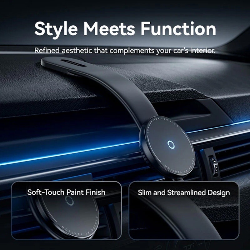 Vention 15W Wireless Car Mount Charger 4