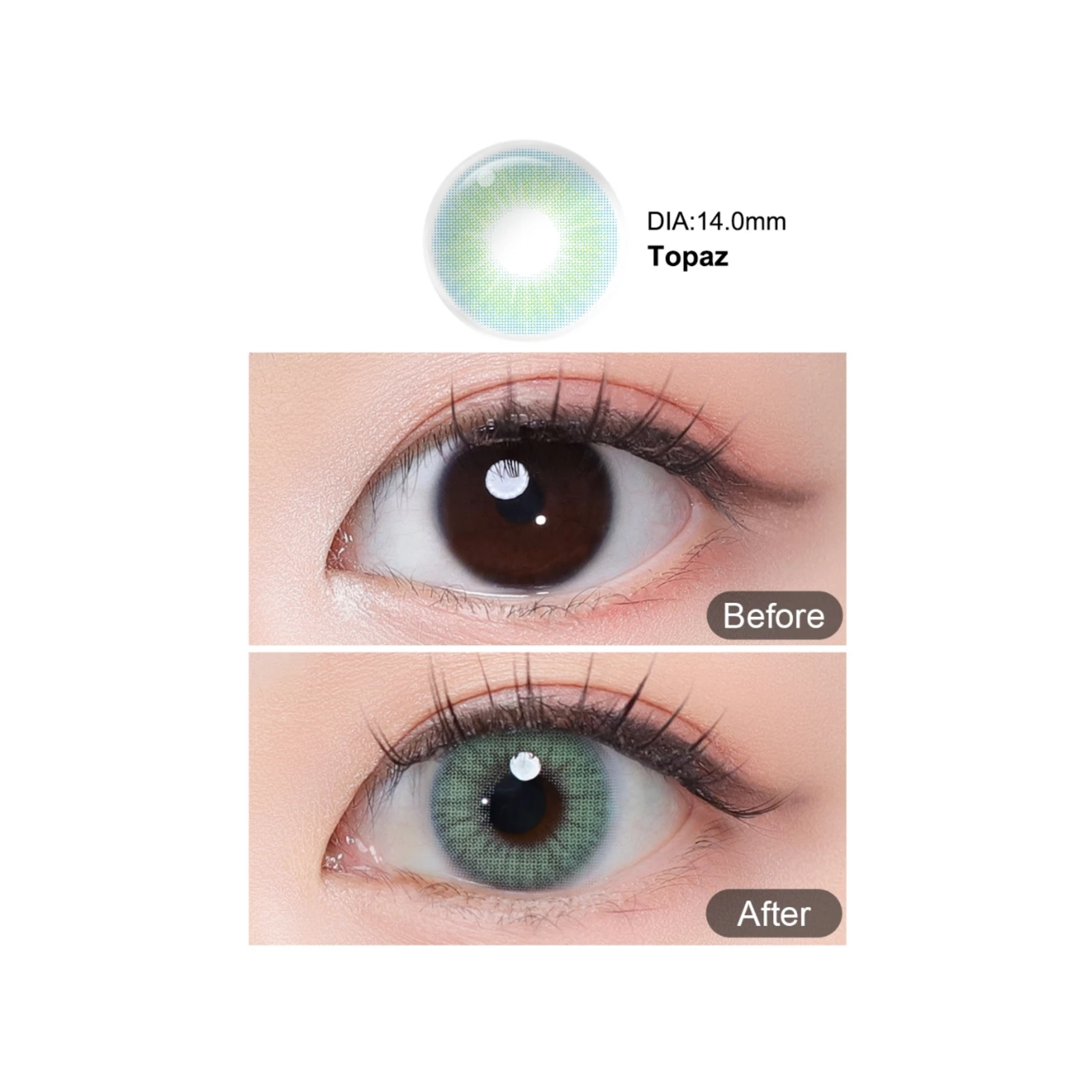 Magister Softlens Minus -4.50 Topaz