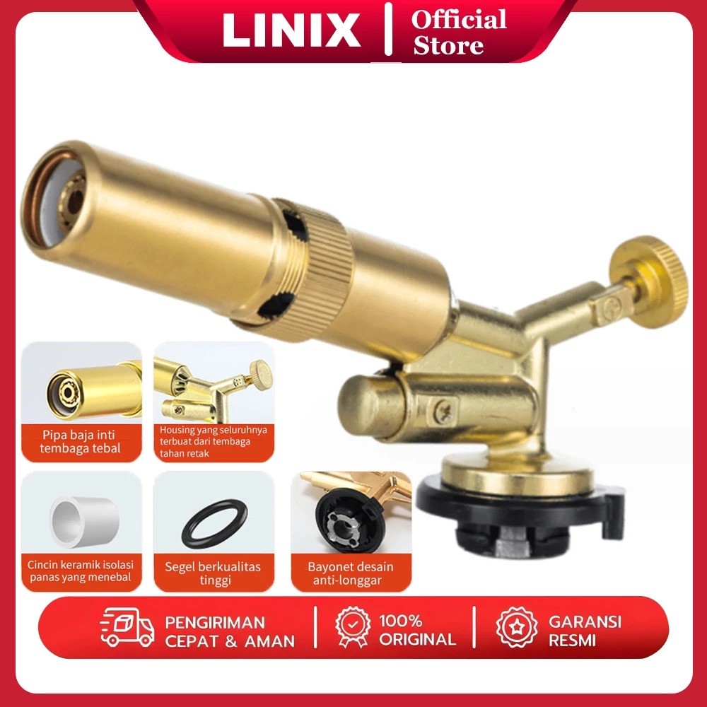  Linix Kepala Gas Flame Gun Torch