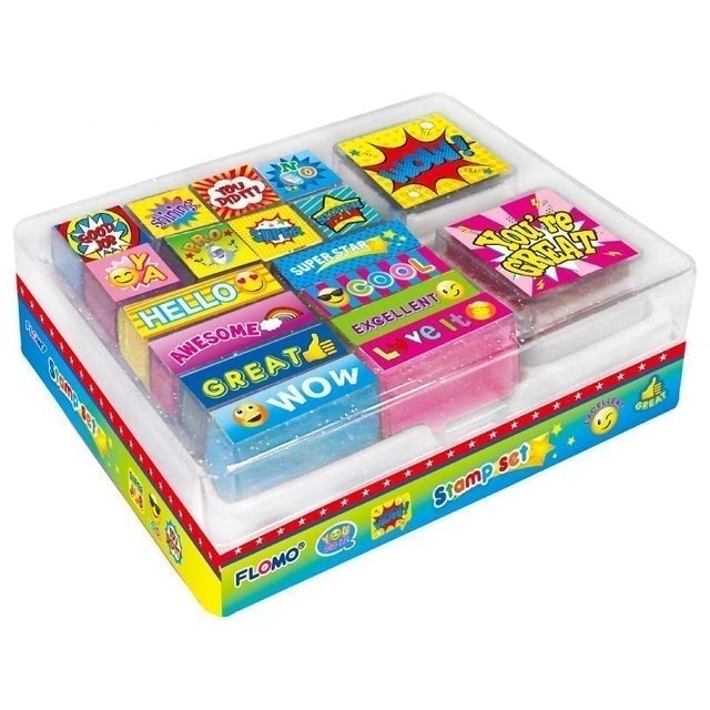 Fun School Stamp Set ｜ SP-6906