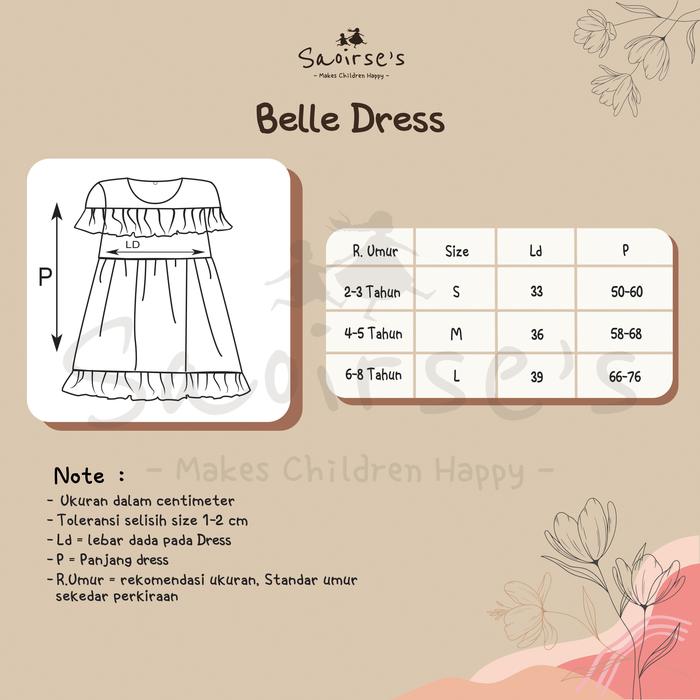 Saoirse's Princess Belle Dress 5
