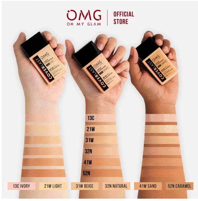 Paragon Technology and Innovation OMG  Coverlast Liquid Foundation