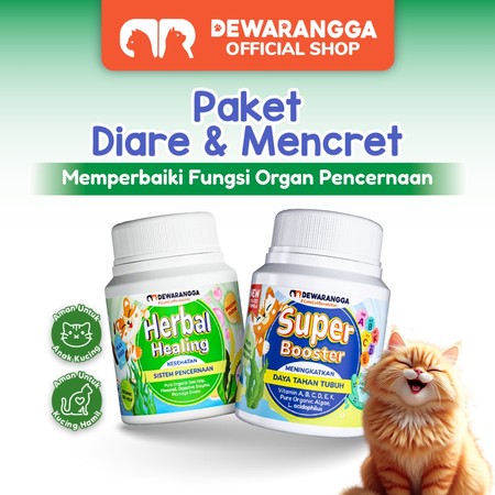Dewarangga Paket Vitamin Kucing Diare & Mencret 2