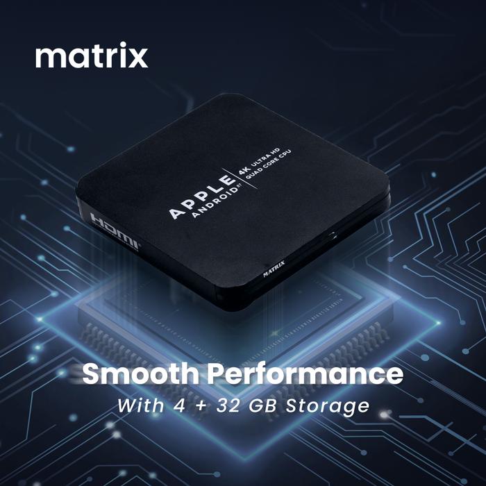 MATRIX Matrix Apple Android TV Box BT