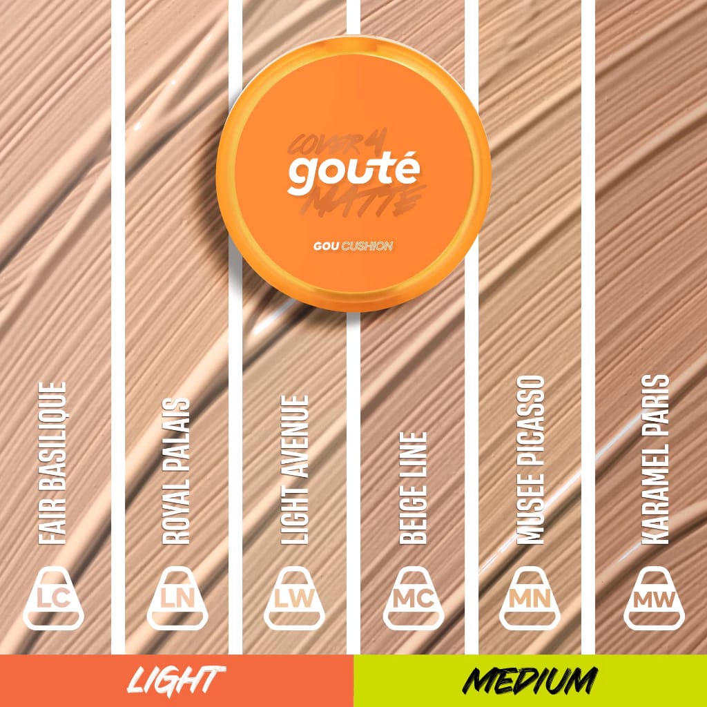 Natura Deca Kosmetika Gouté Cushion Cover 4 Matte MW Karamel Paris