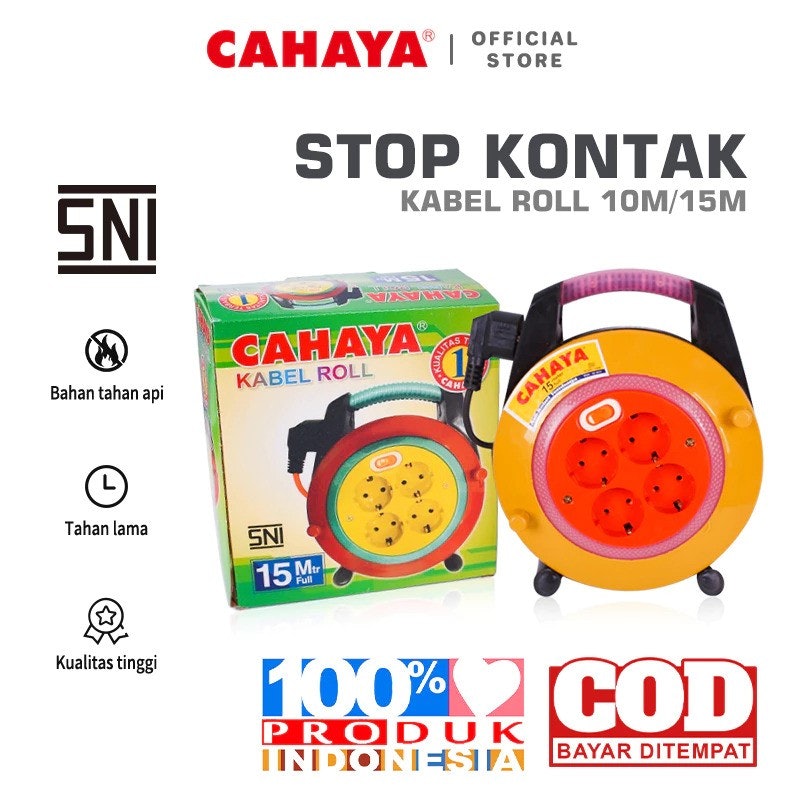 CAHAYA Kabel Roll 15 Meter 3