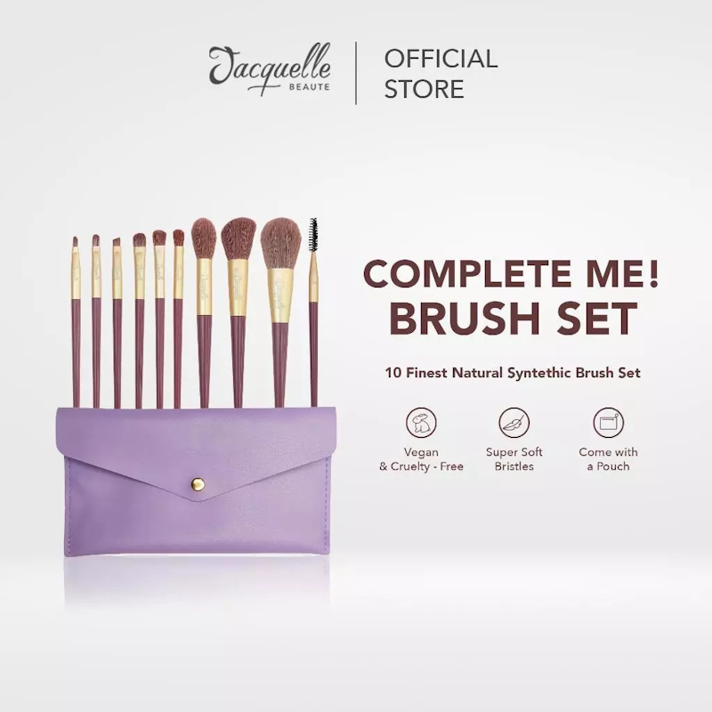 Jacquelle Complete Me! Brush Set Violet Purple 2