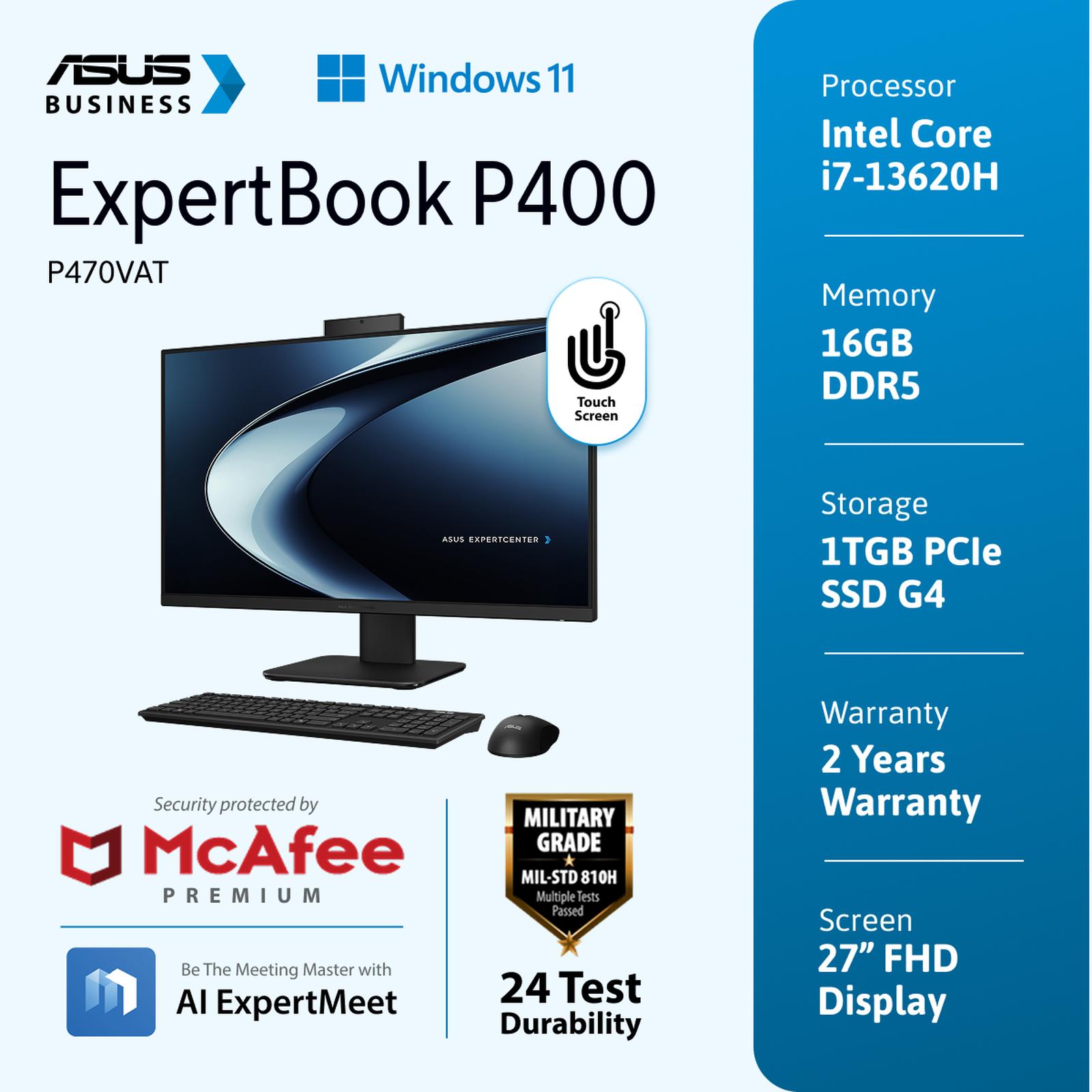 ASUS ASUS PC All in One P470VAT Touchscreen Intel Core i7 13620H 16GB/512GB