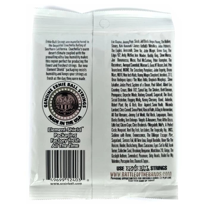 Ernie Ball Clear & Silver Nylon Strings 3