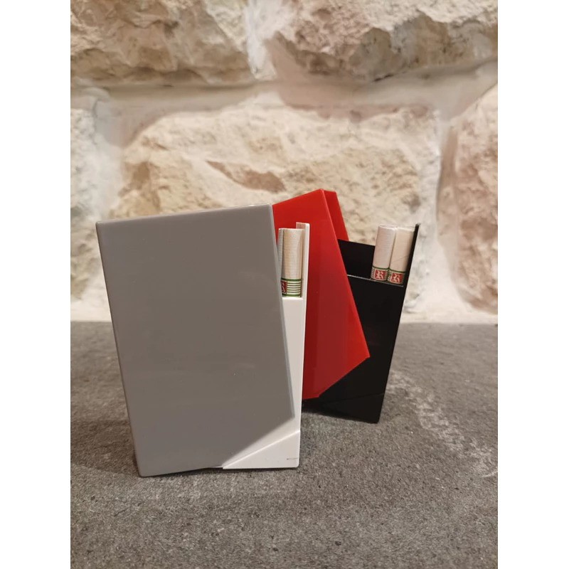  Wadah Rokok Sliding Akrilik Premium