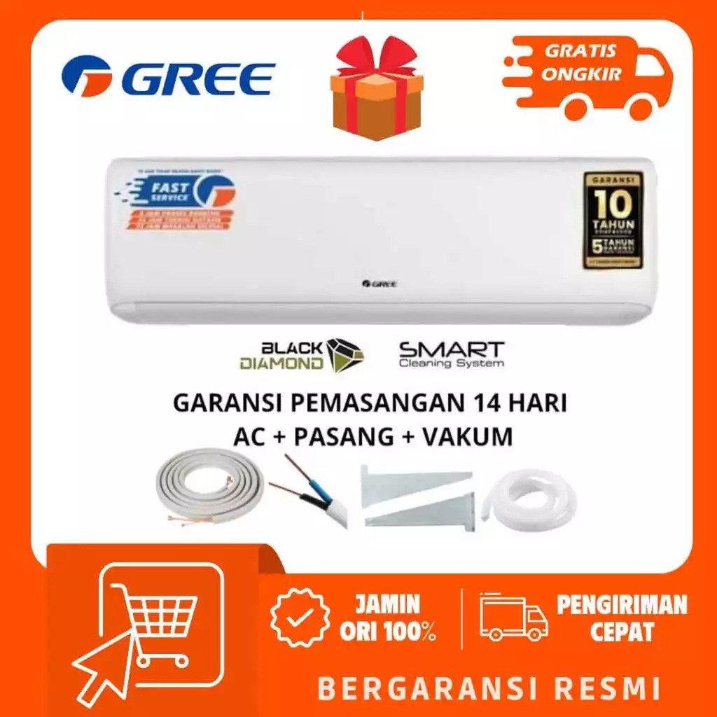 GREE Deluxe Standard 1 PK 2