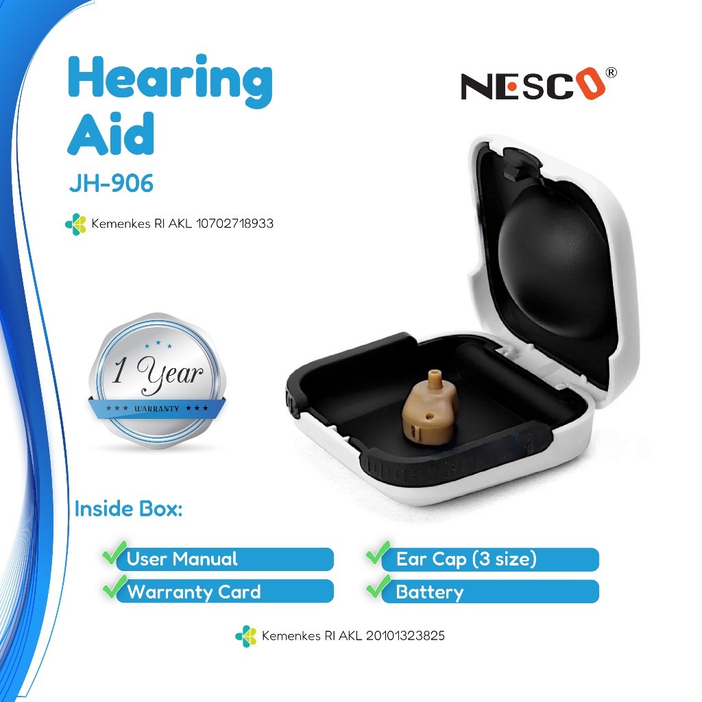 Djuniar & Djuniar Nesco Hearing Aid JH-906