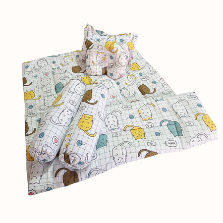 Ratu Baby Bedcover Bayi Set Bantal Guling 4