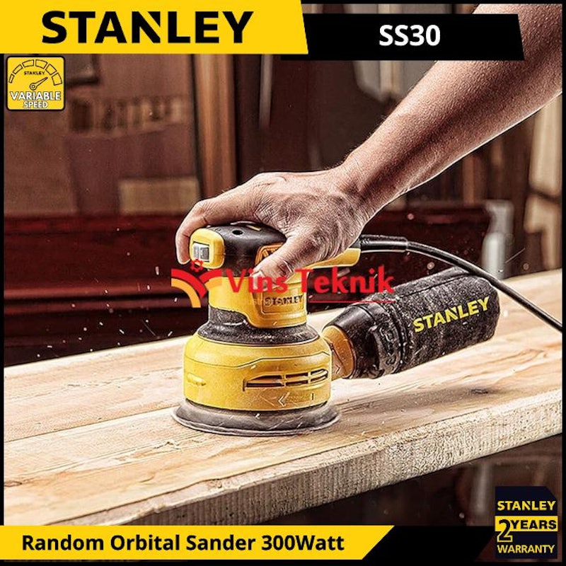 Stanley Random Orbital Sander 5" 5