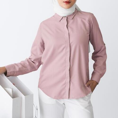  COTTON INSTYLE Belvia Kemeja Basic Wanita