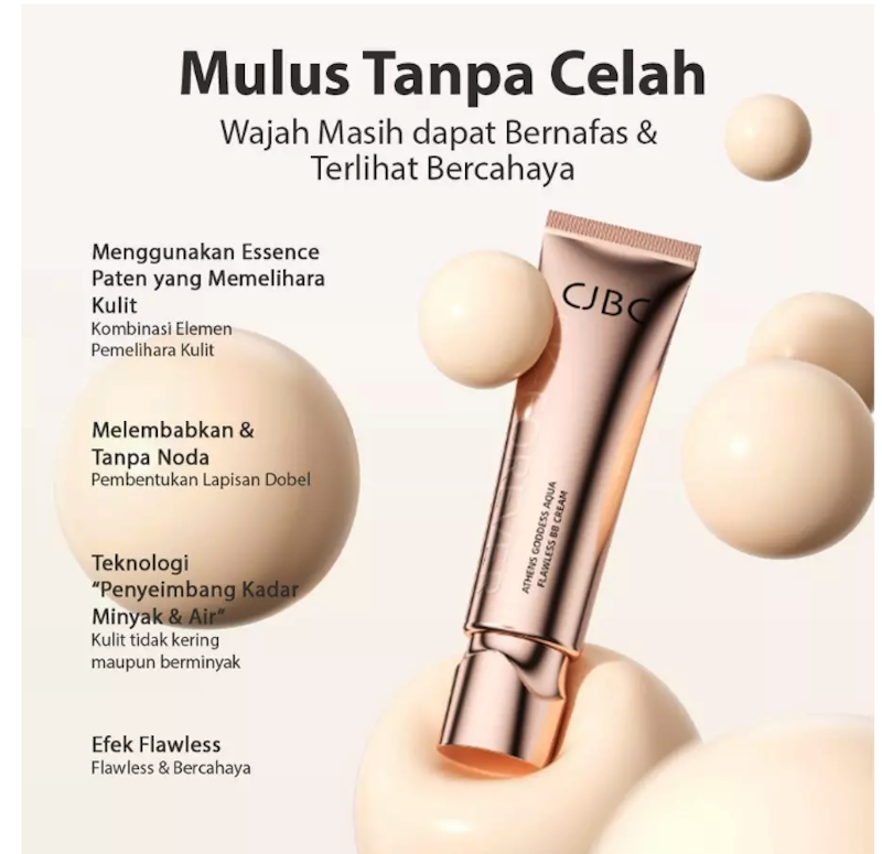 CJBC Athens Goddess Aqua Flawless BB Cream 3