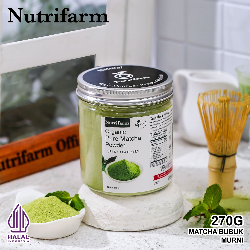 Nutrifarm Prima Indonesia Nutrifarm Organik Premium Matcha
