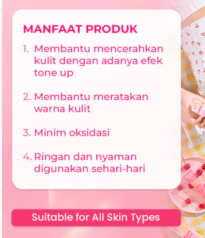 SCORA Sheer Glow Tone Up Cream