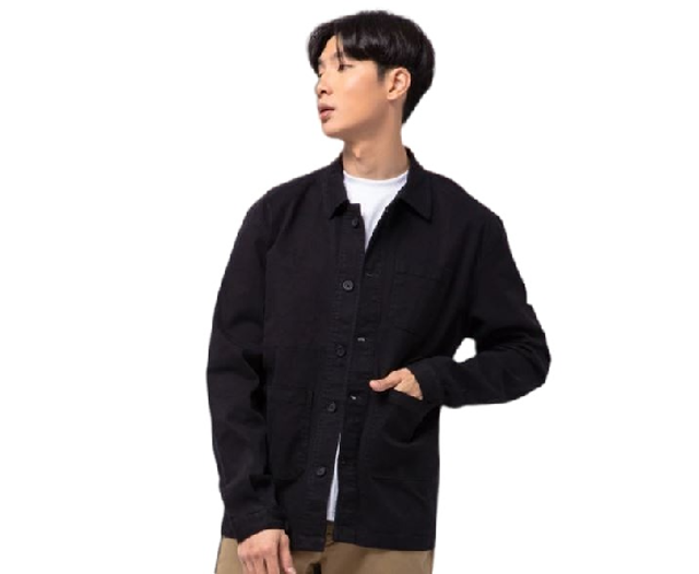 The Executive Shirt Jacket with Front Pocket 4