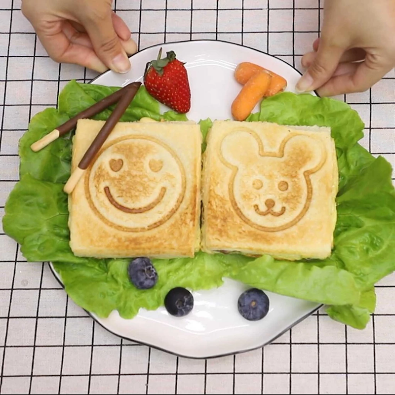 Sonifer Sandwich Maker Cartoon Plate 3