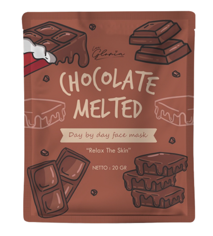 Day By Day Face Mask Chocolate Melted 1