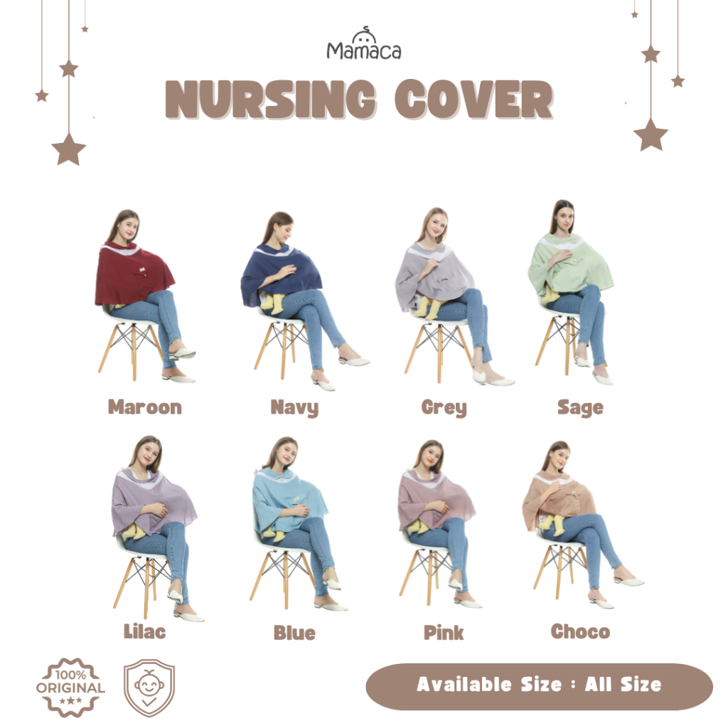 The Parentinc Mamaca Nursing Cover 2 in 1
