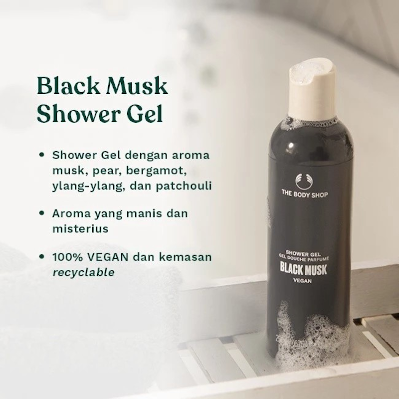 Black Musk Shower Gel 2