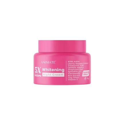 Animate 5X Active Whitening Night Cream