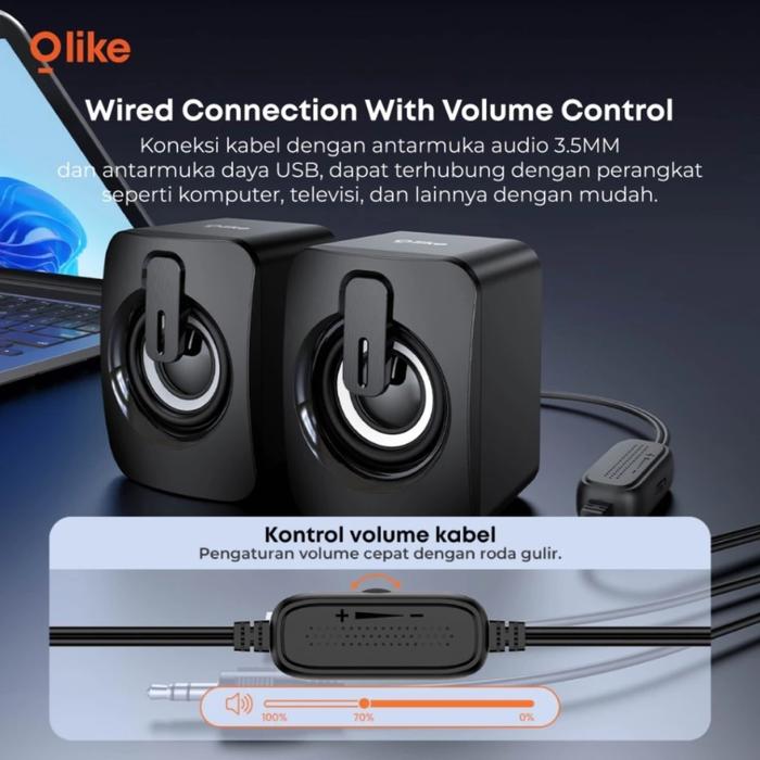 Oase Teknologi Asia Olike Speaker Portable Mini SC01