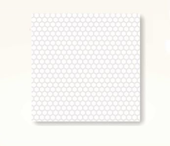 White Cakeboard Beehive & Wooden 23,5 cm