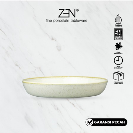ZEN Hampers Dinner Set Stoneware Series Cream 4