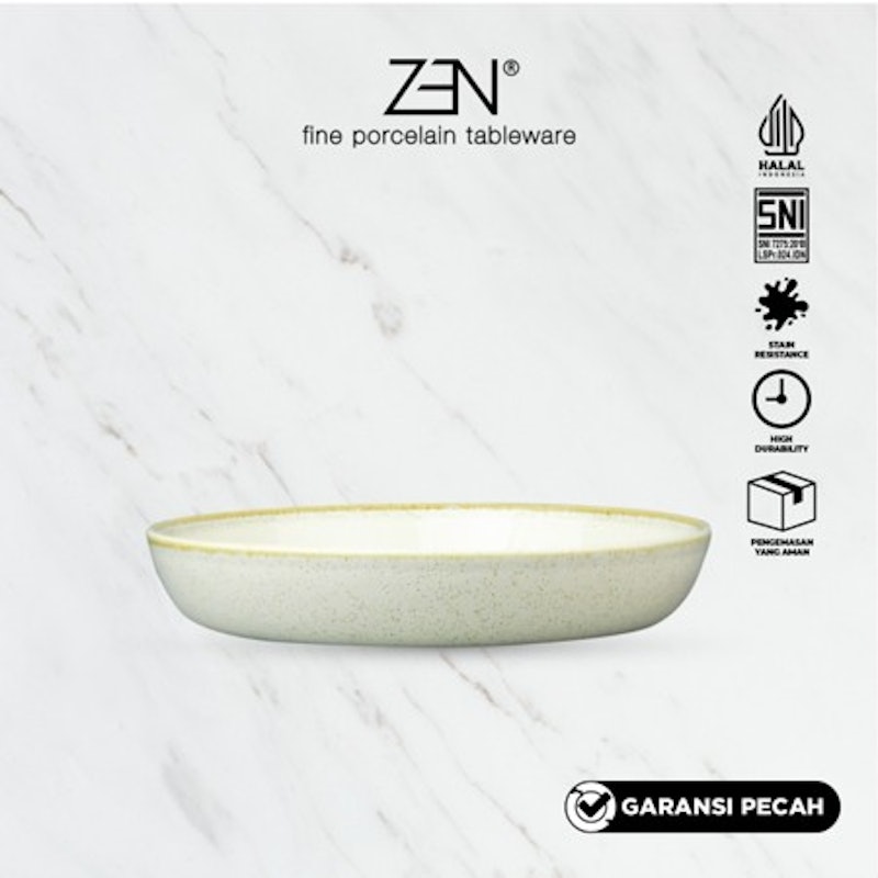 ZEN Hampers Dinner Set Stoneware Series Cream 4