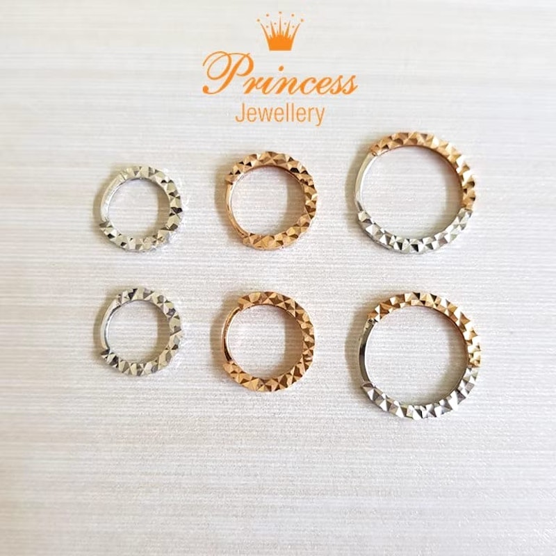 Princess Jewellery Anting Emas Bayi Size S 5