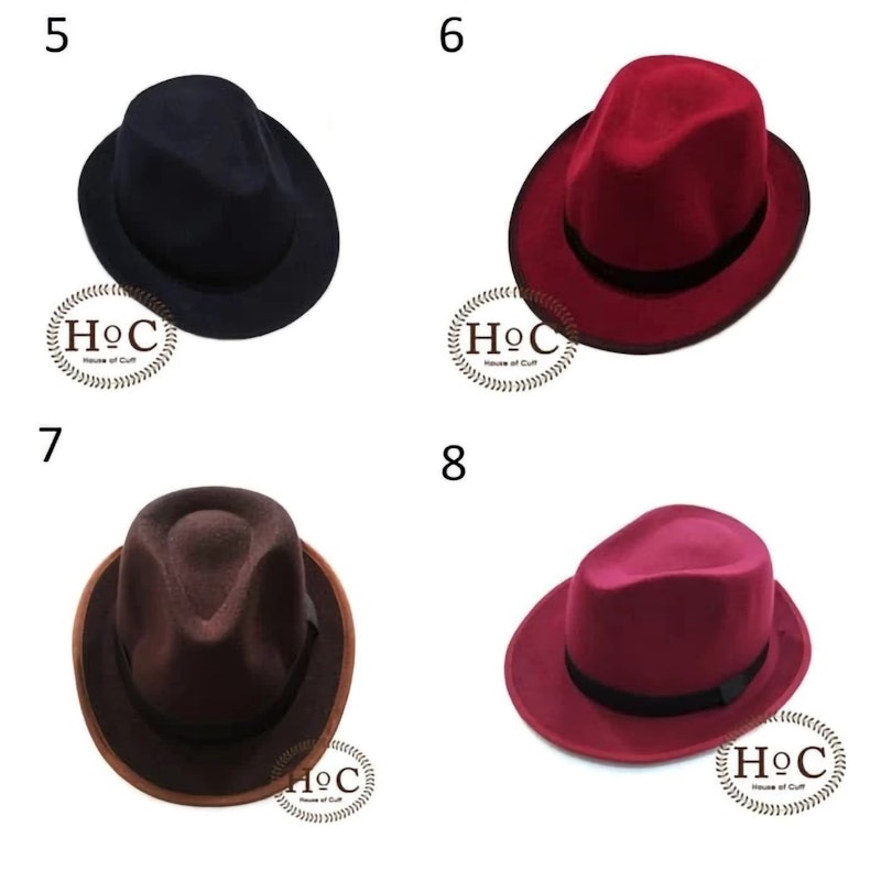 House of Cuff Fedora Hat Laken 3