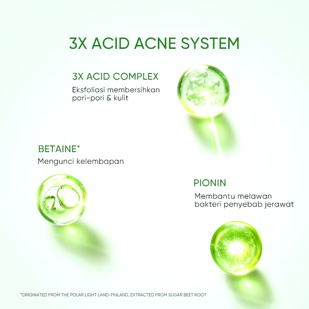 SKINTIFIC Cosmetics SKINTIFIC 3X Acid Acne Gel Cleanser