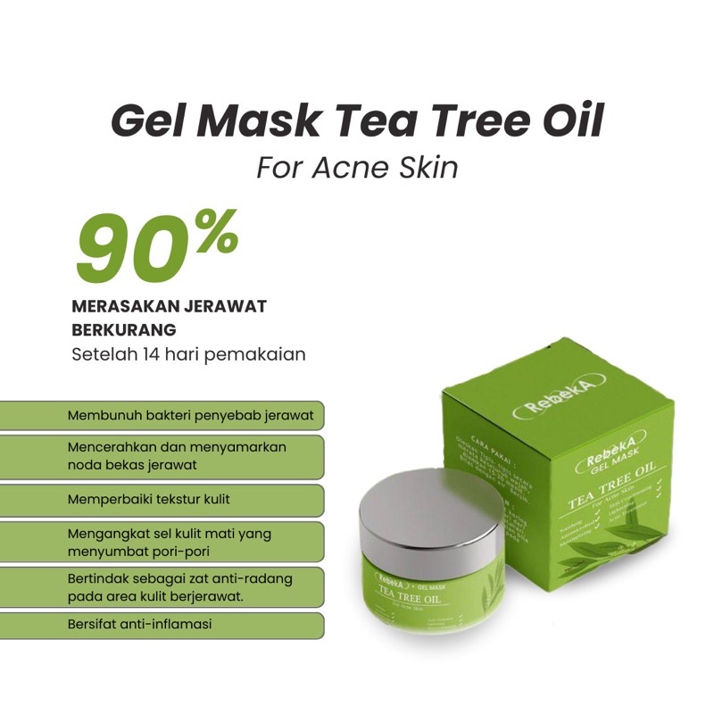 Rebeka Gel Mask Tea Tree Oil