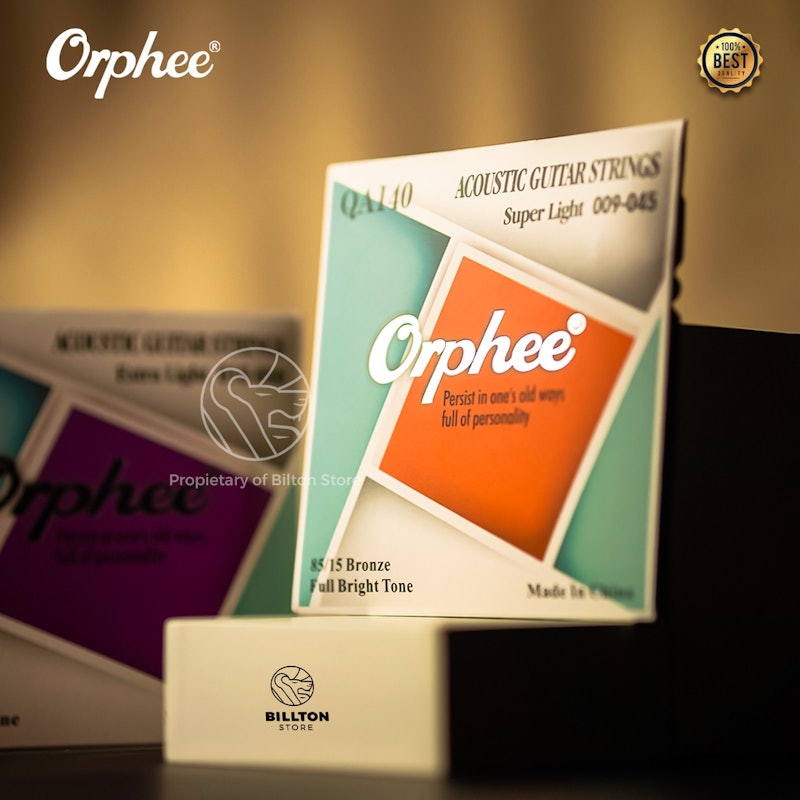 Orphee Acoustic Guitar Strings Super Light 009-045 3