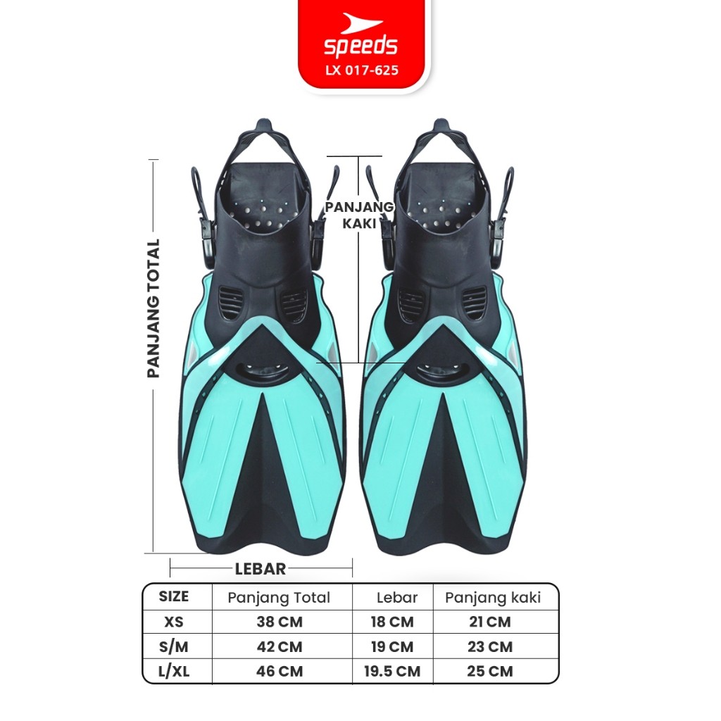 Speeds Indonesia SPEEDS Kaki Katak  017-625