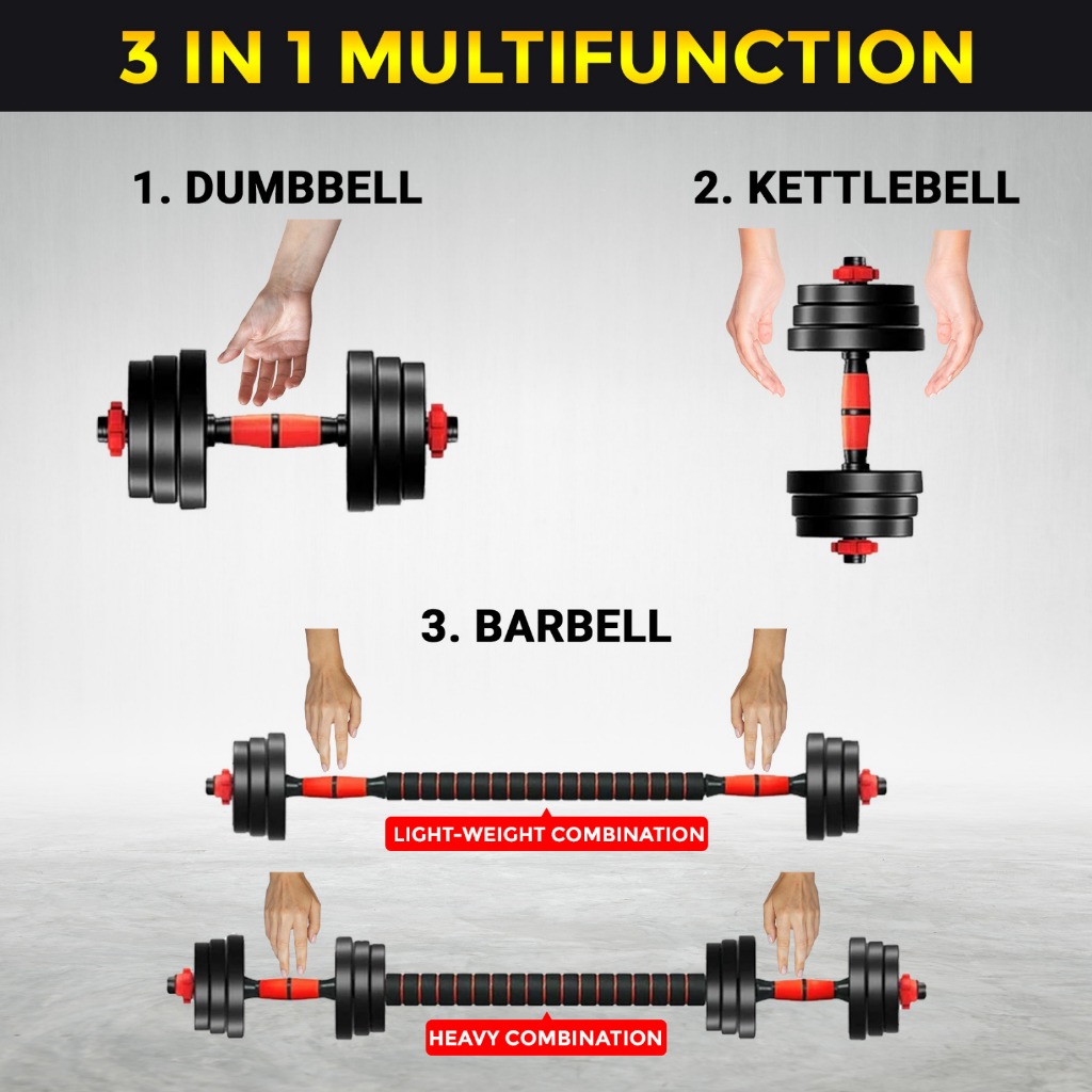 Sinar Mentari Sumatera Twen Dumbbell Set 40 kg DS40