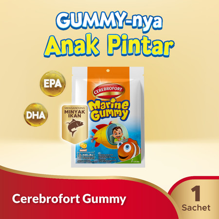 Kalbe Farma Cerebrofort Marine Gummy