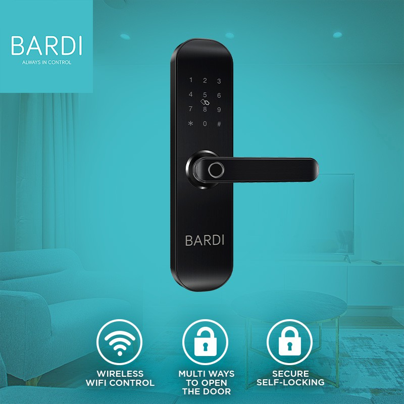 BARDI Solusi Otomasi Doorlock with Handle