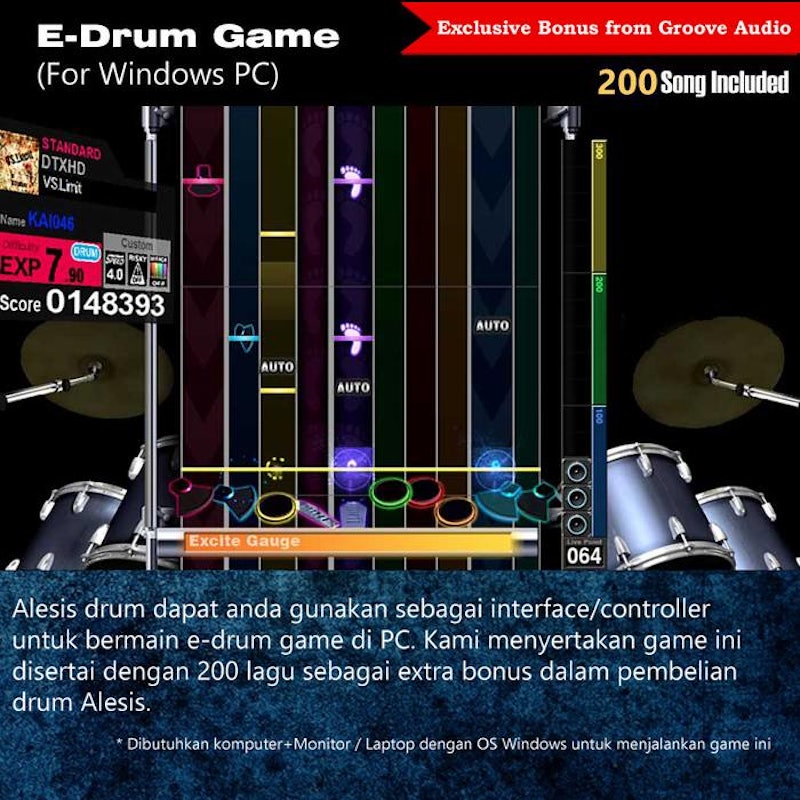 Alesis Turbo Mesh Kit Electric Drum 3