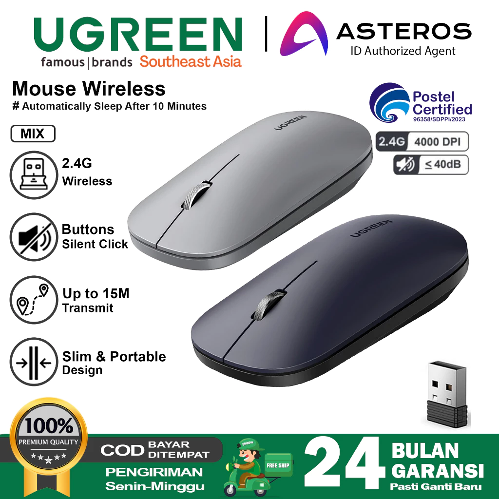 Ugreen Group UGREEN Wireless Mouse Laser  90372