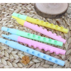 Mainan Seruling Plastik Warna-Warni