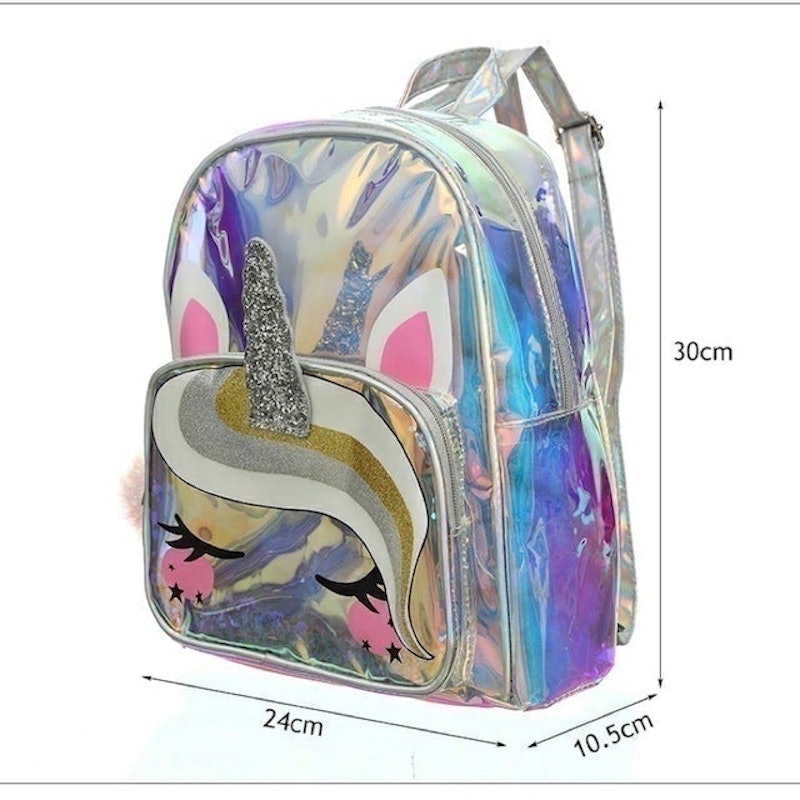 Tas Ransel Unicorn Hologram Glitter