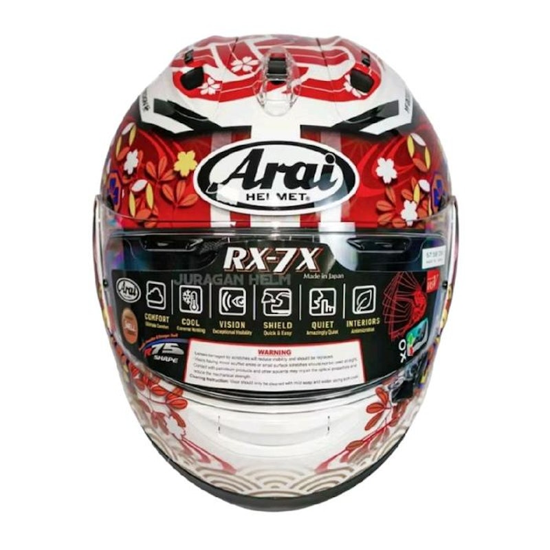 Arai RX-7X Nakagami GP3 2