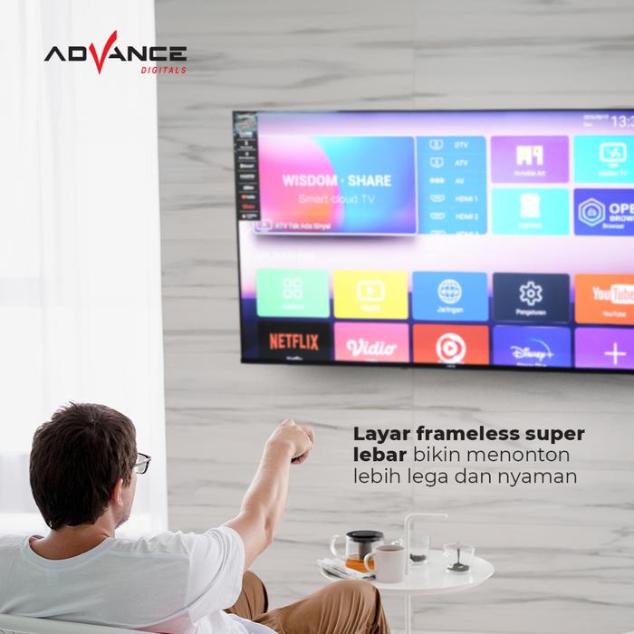 Semangat Sejahtera Bersama Advance Smart LED TV 50 inch ADV-5001A