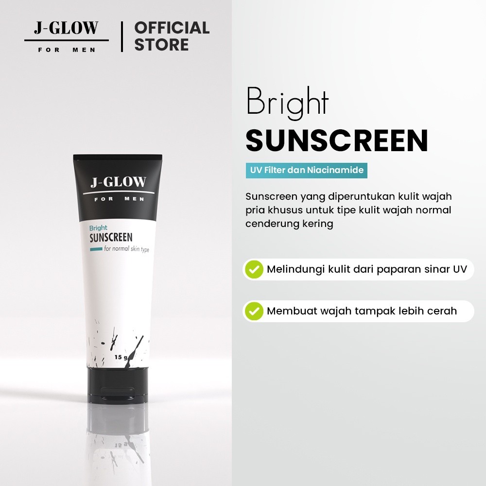 J-GLOW FOR MEN Paket Brightening Fresh Water 4