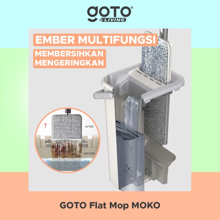 Pilar Niaga Makmur Goto Living Flat Mop Moko